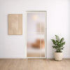 Porte pivotante en acier à 6 panneaux – Design de luxe